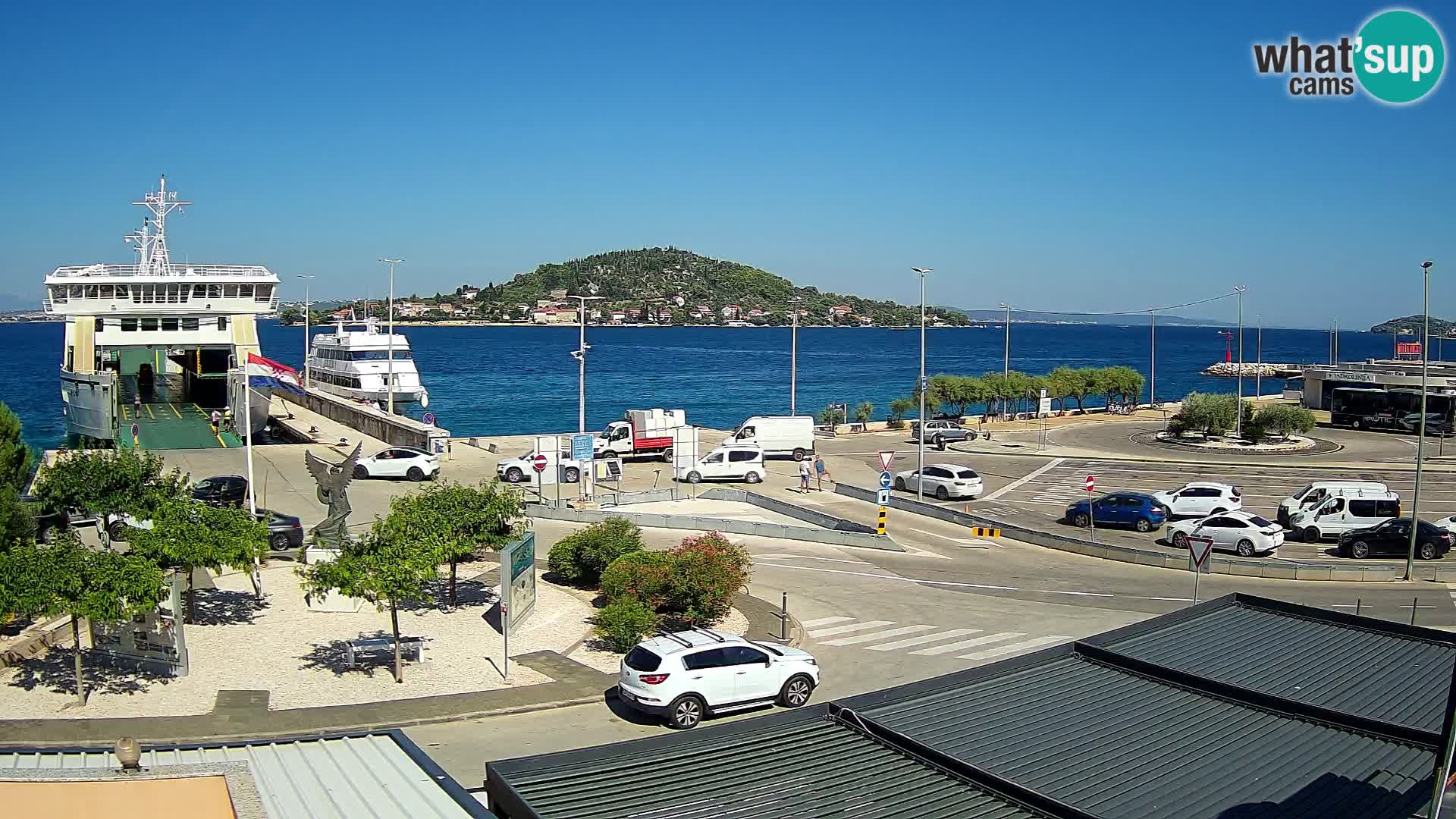 Web cam UGLJAN – Ferry de Preko à Zadar