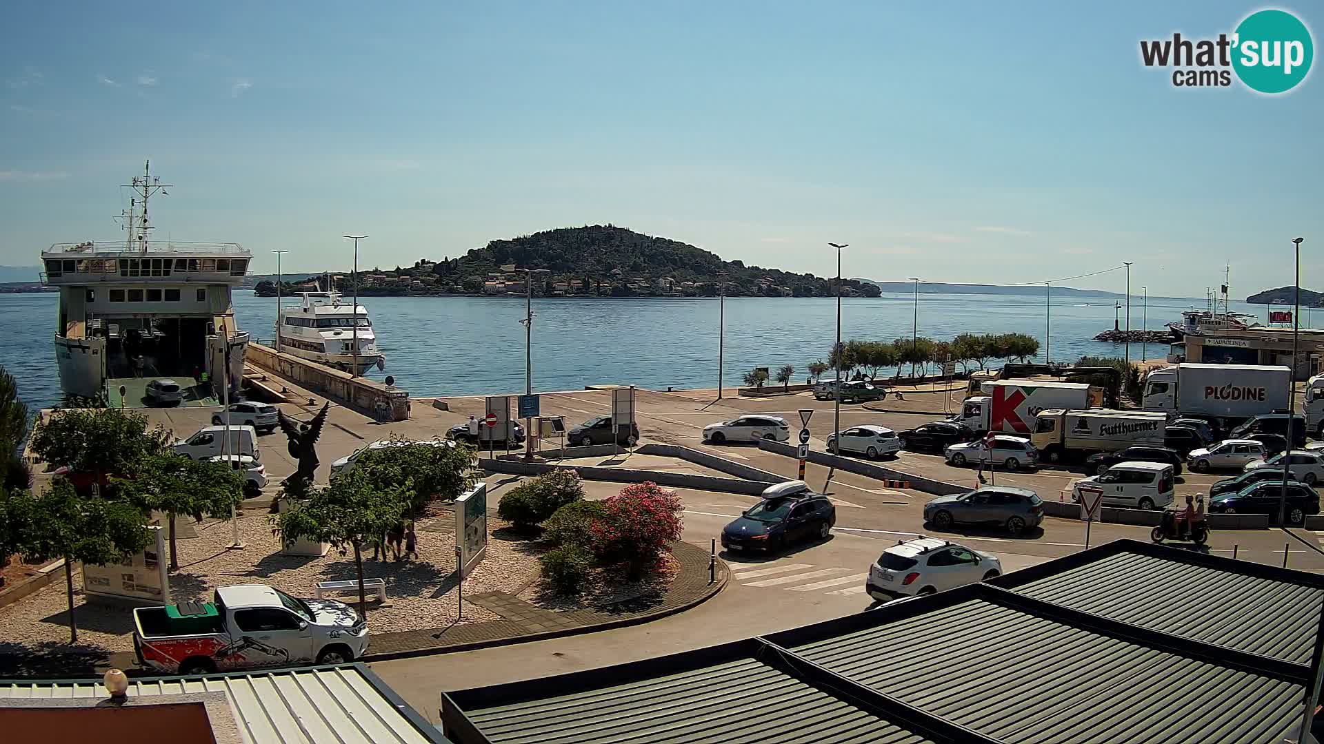 UGLJAN Webcam – Preko-Fähre nach Zadar
