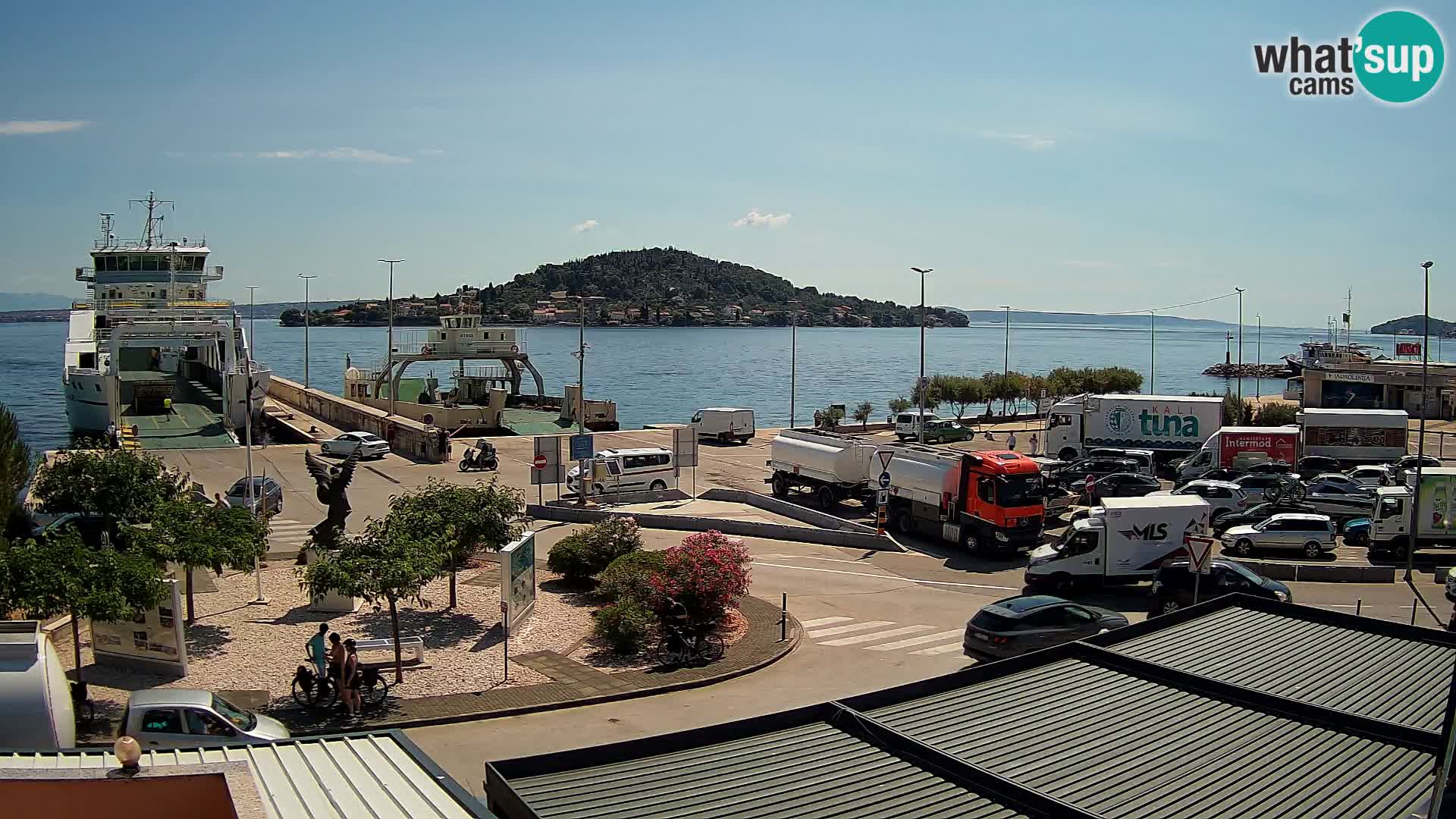 UGLJAN Webcam – Preko-Fähre nach Zadar