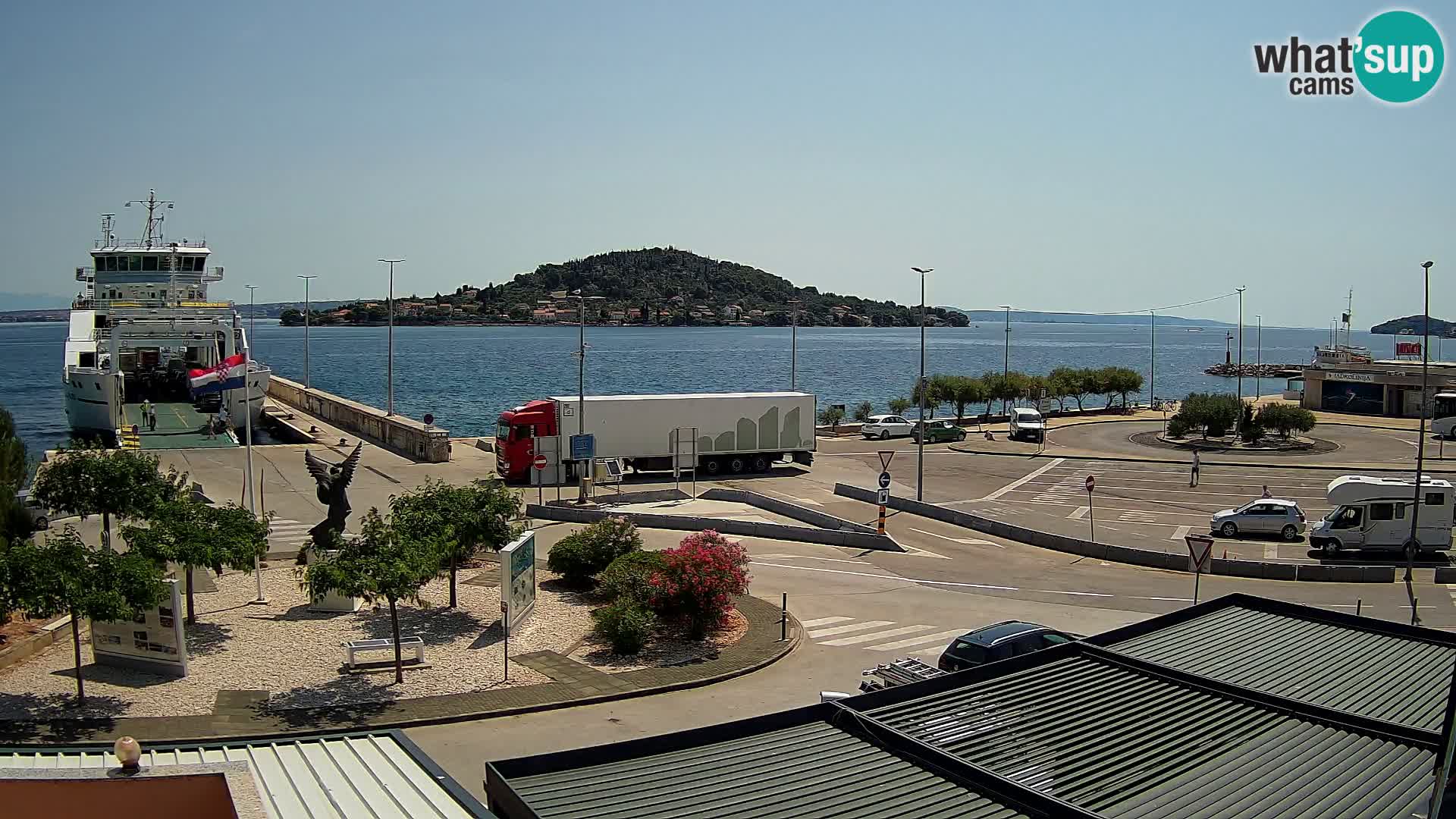 Cámara web UGLJAN – Transportar de Preko a Zadar