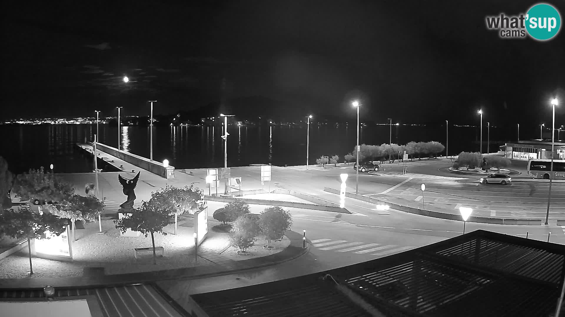 Web kamera Ugljan – Preko trajekt za Zadar