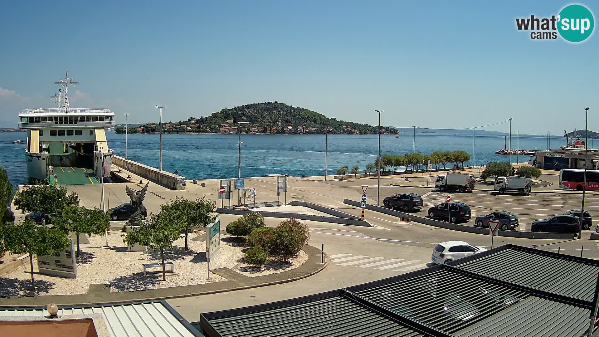 Web cam UGLJAN – Ferry de Preko à Zadar
