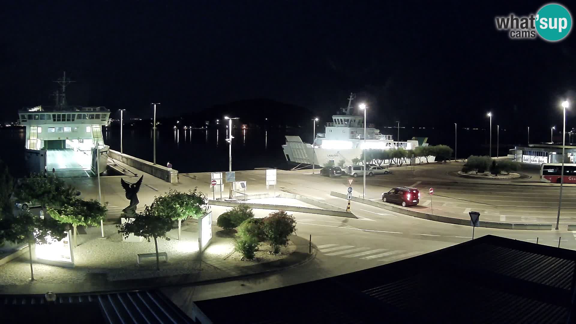 Webcam Ugliano – terminal traghetto da Preko a Zara