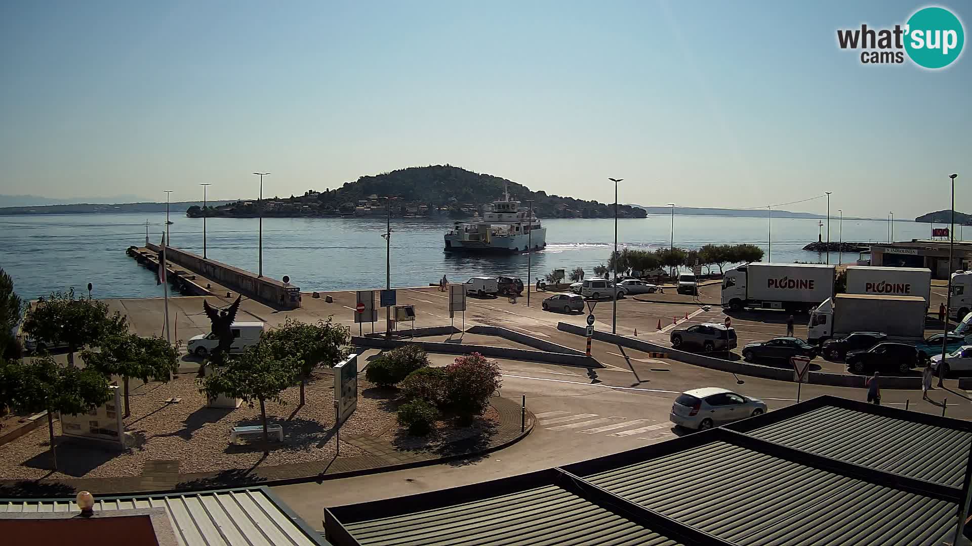 Cámara web UGLJAN – Transportar de Preko a Zadar
