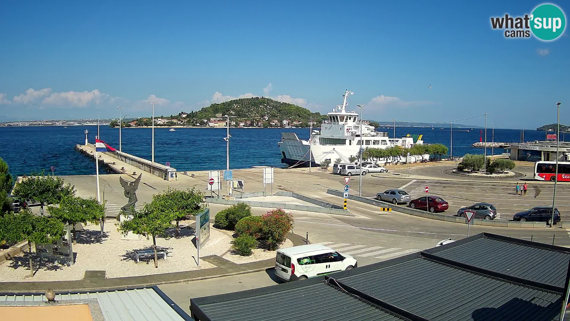Web cam UGLJAN – Ferry de Preko à Zadar