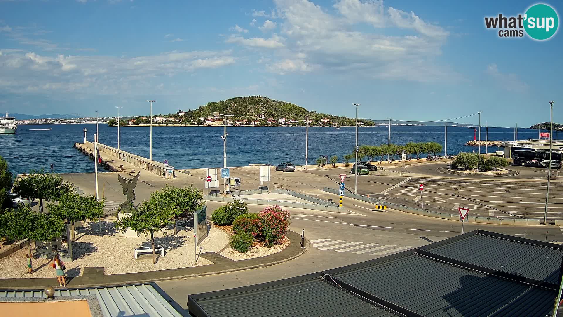 Web cam UGLJAN – Ferry de Preko à Zadar