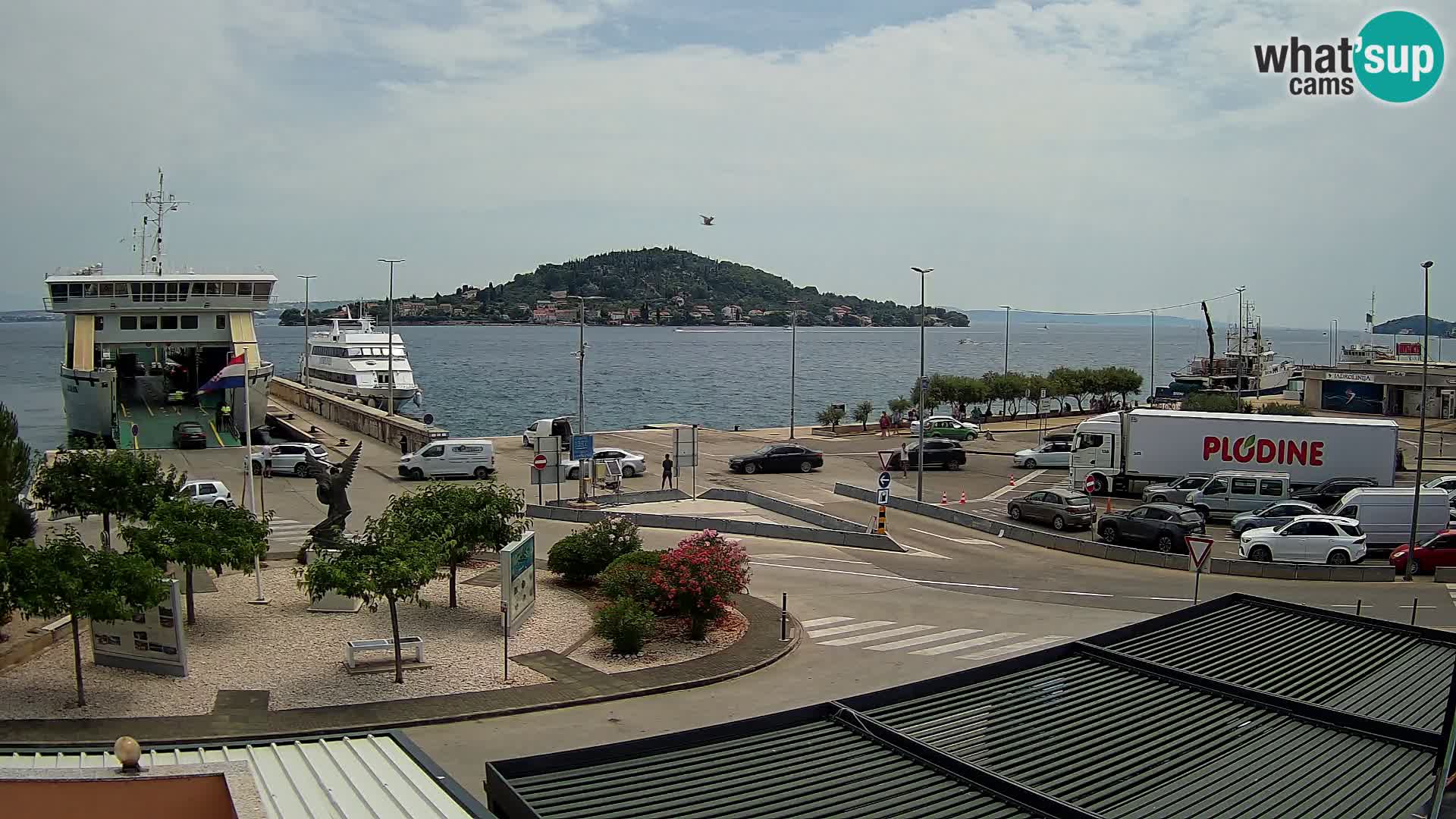Webcam Ugljan – Preko Ferry to Zadar