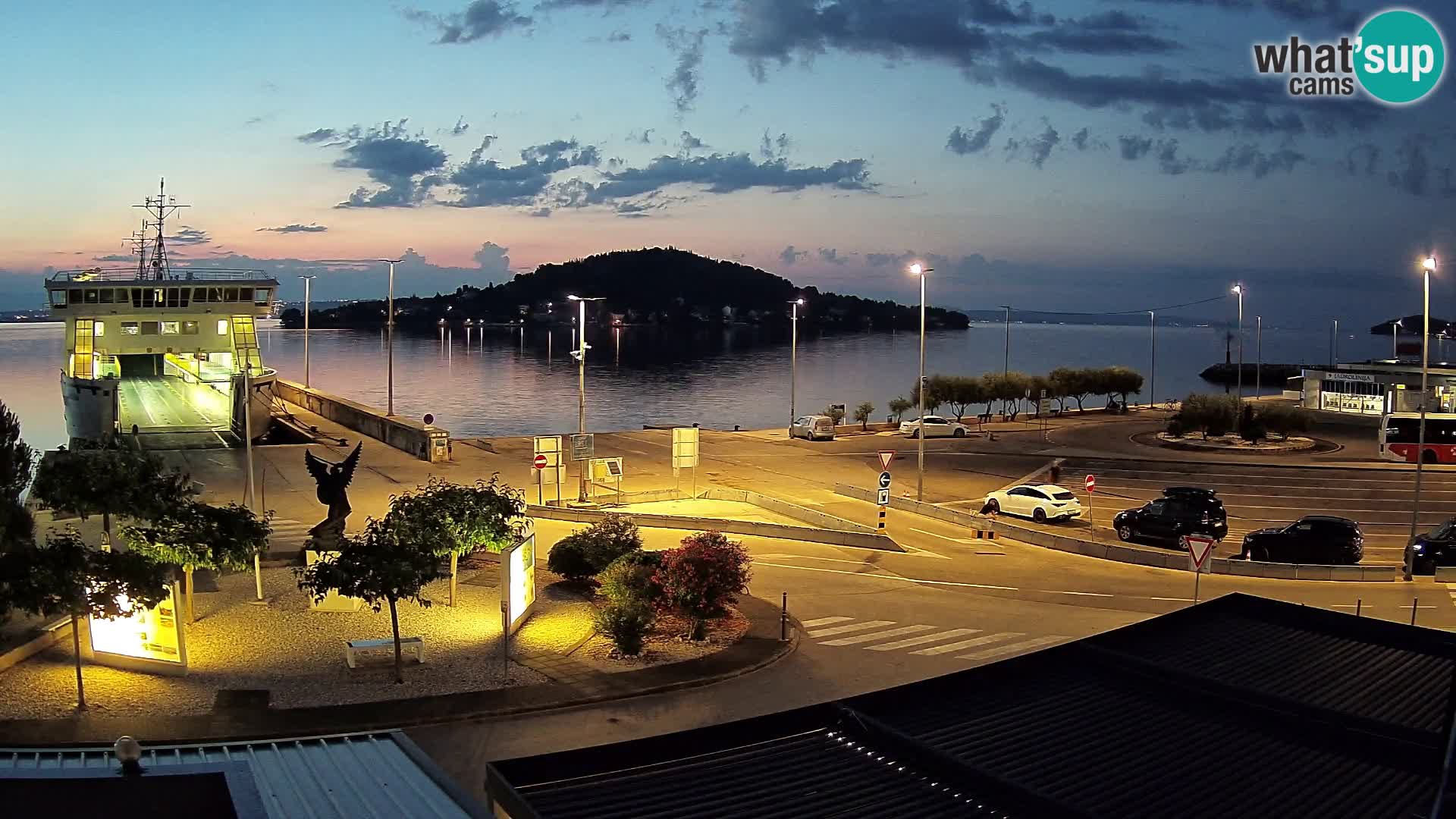 Webcam Ugljan – Preko Ferry to Zadar