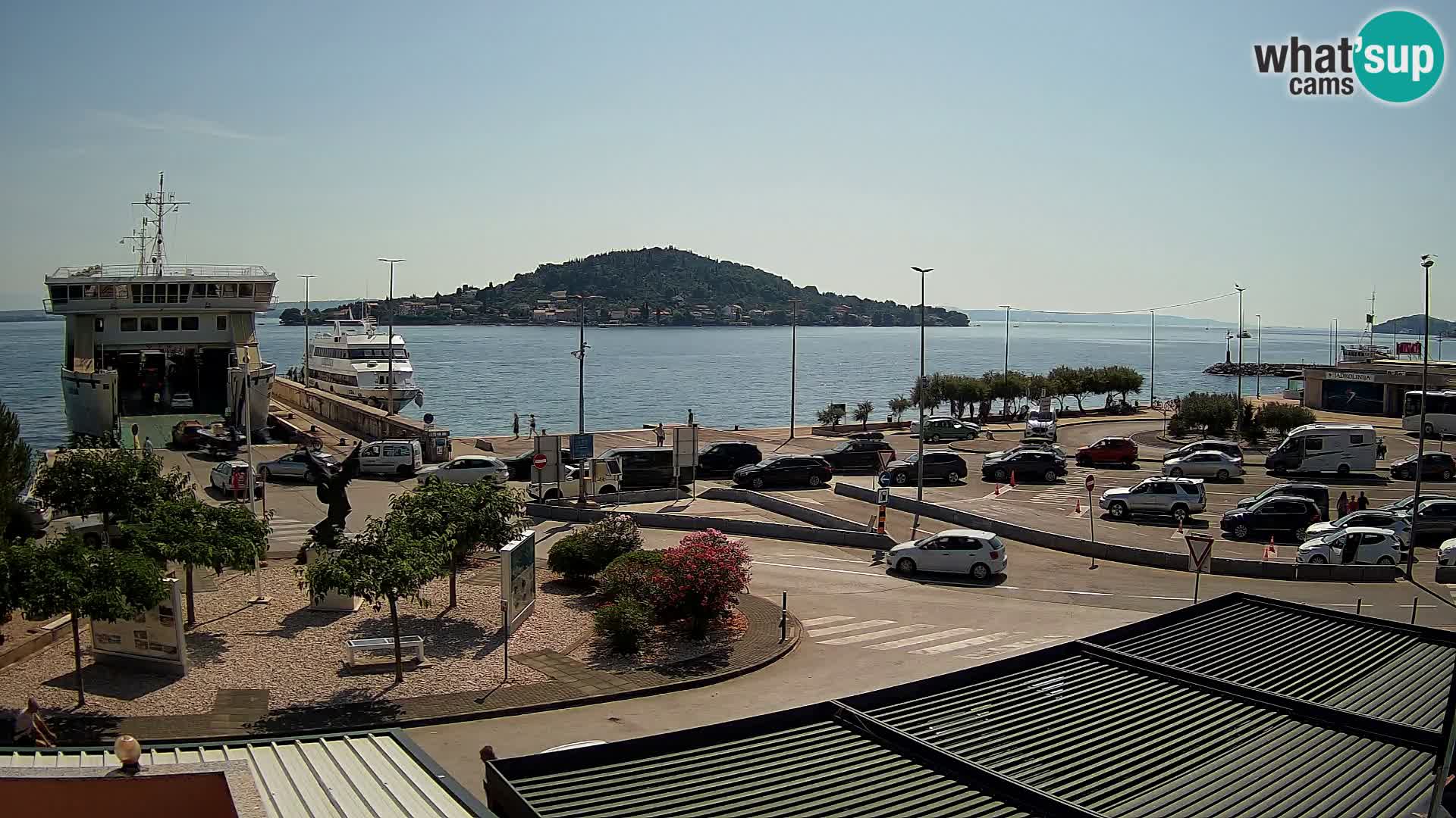 Webcam Ugljan – Preko Ferry to Zadar