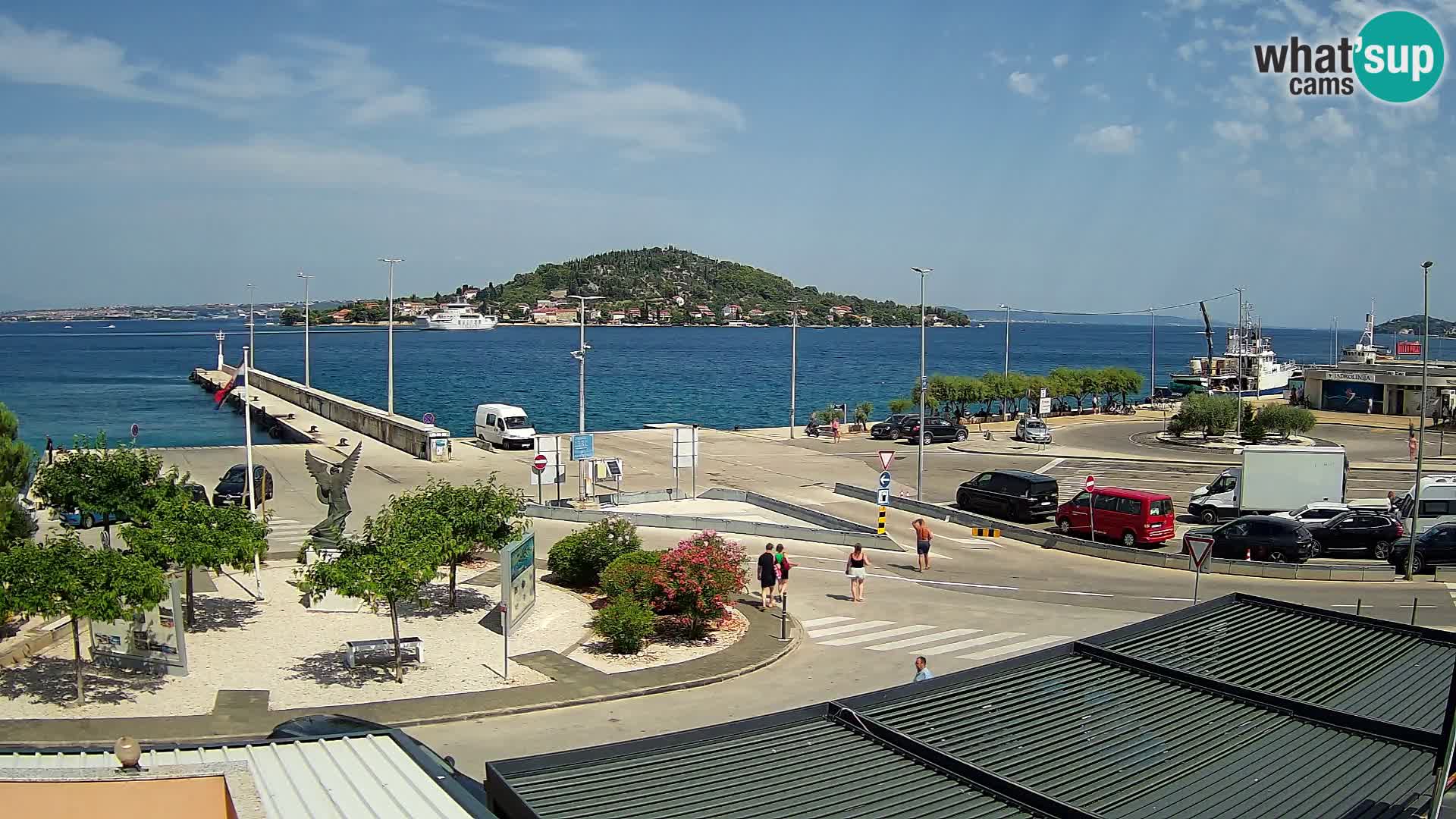 Web cam UGLJAN – Ferry de Preko à Zadar