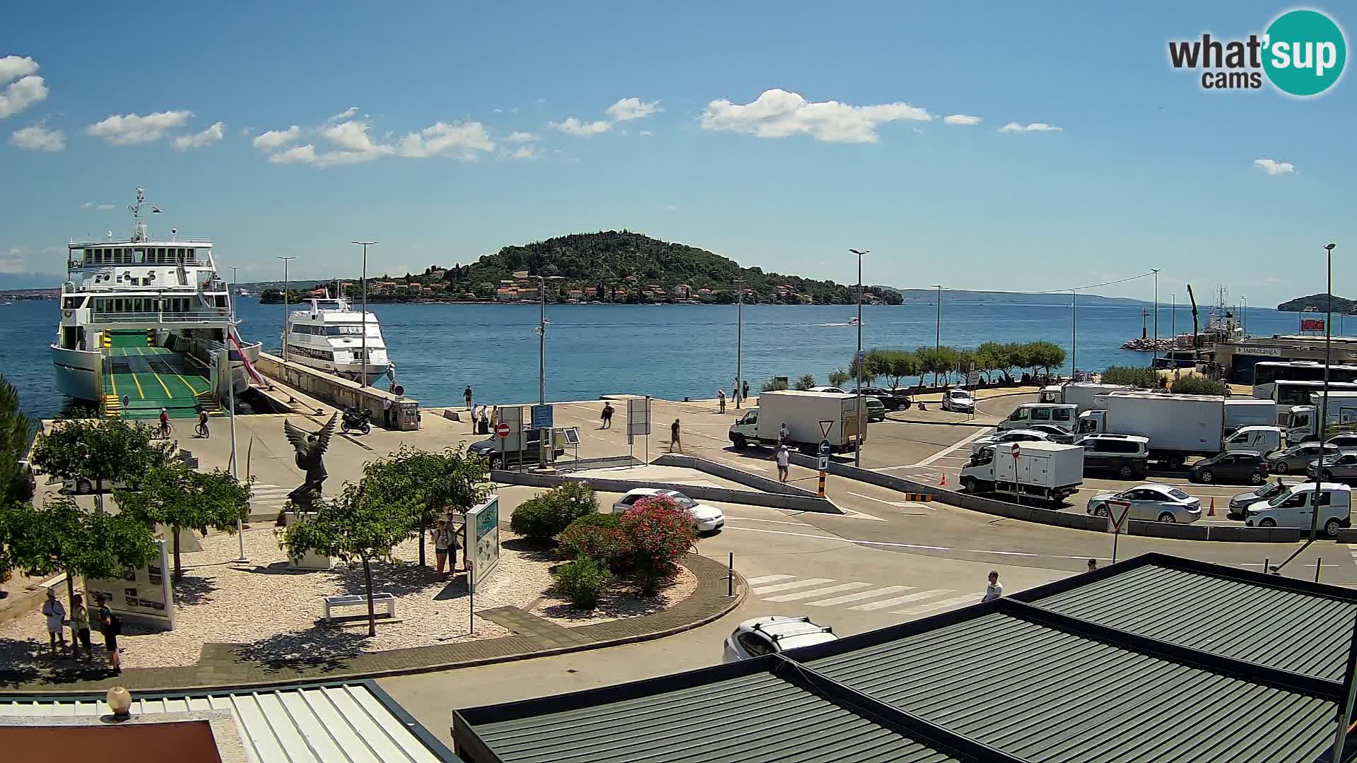 Cámara web UGLJAN – Transportar de Preko a Zadar