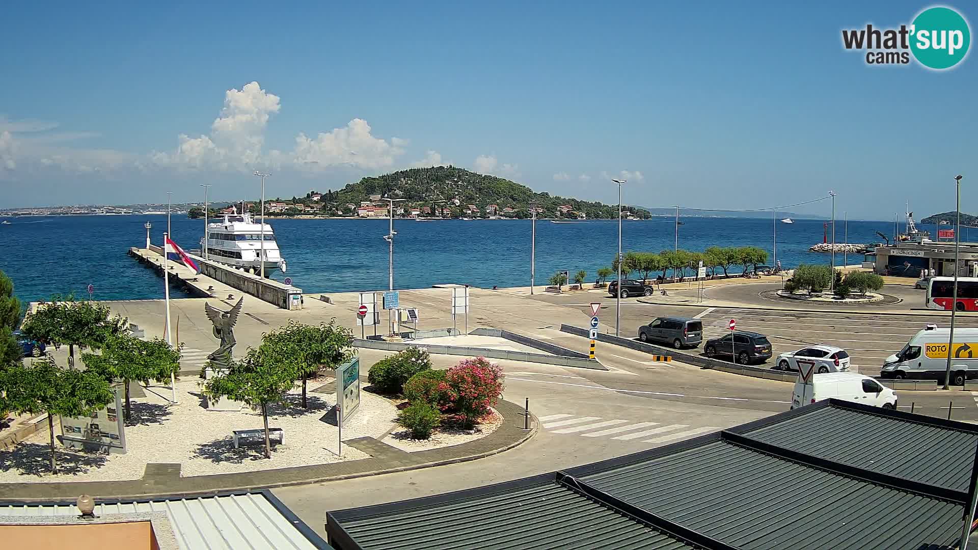 Cámara web UGLJAN – Transportar de Preko a Zadar