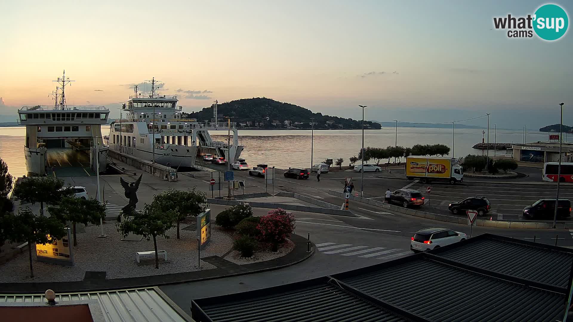 UGLJAN Webcam – Preko-Fähre nach Zadar