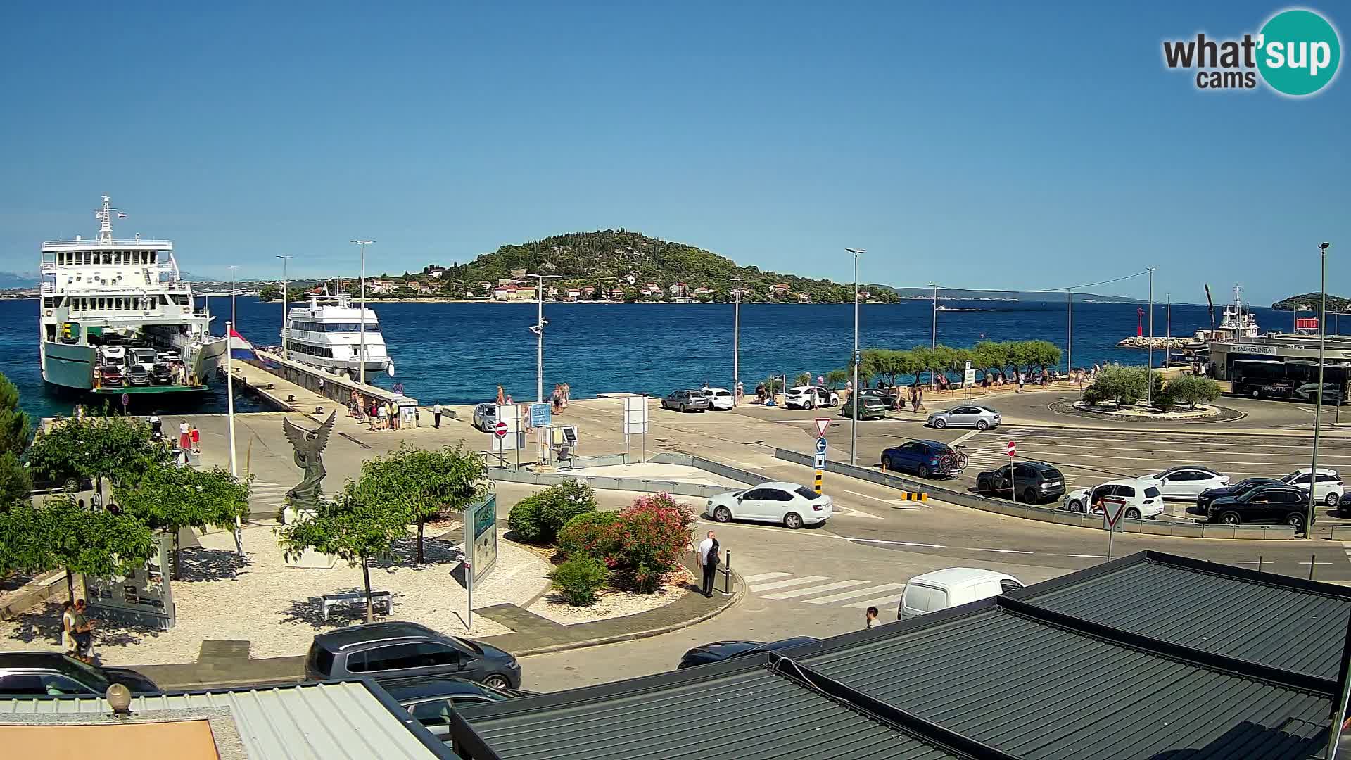 Web cam UGLJAN – Ferry de Preko à Zadar