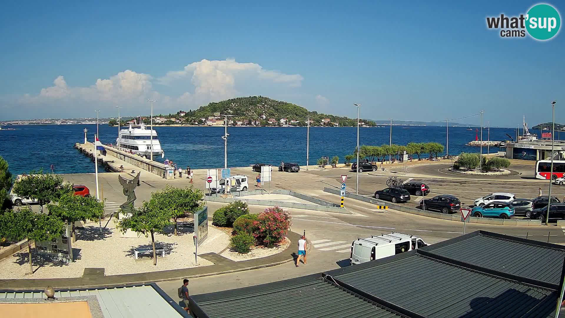 Web cam UGLJAN – Ferry de Preko à Zadar