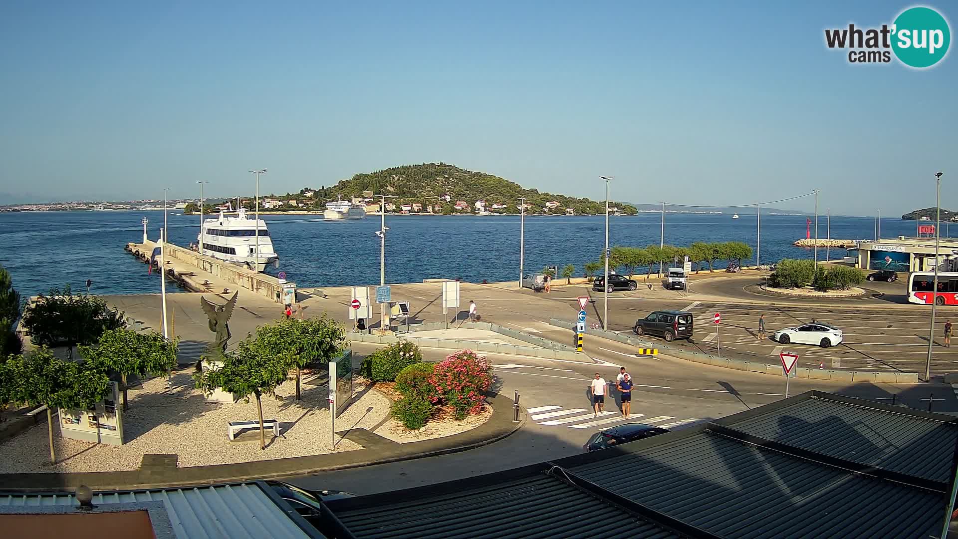 Webcam Ugljan – Preko Ferry to Zadar