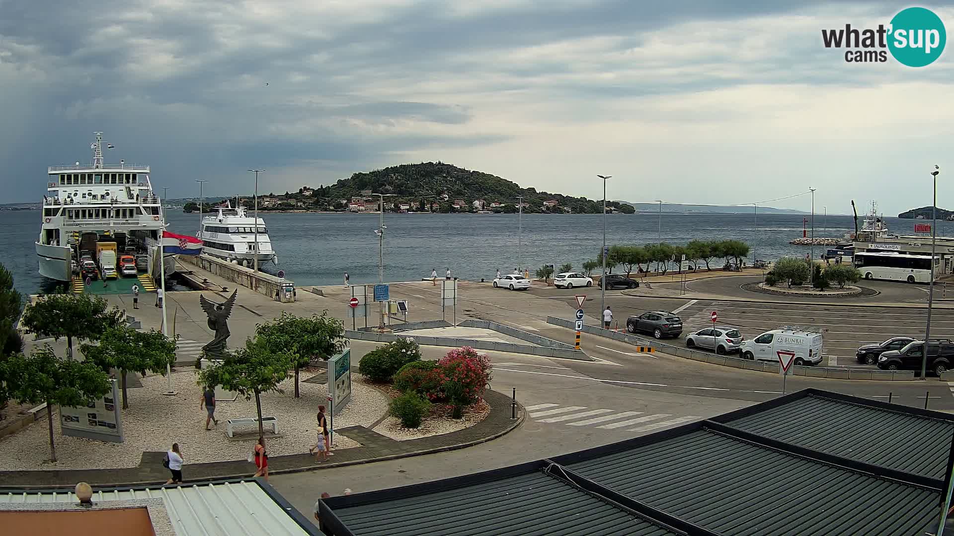UGLJAN Webcam – Preko-Fähre nach Zadar