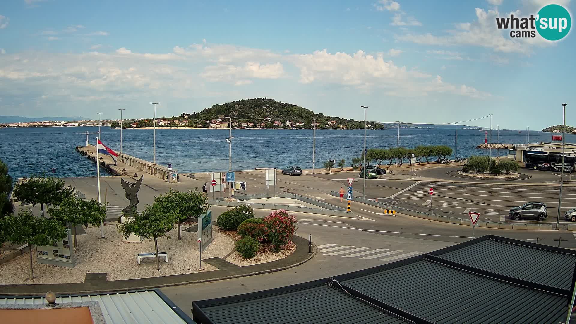 Cámara web UGLJAN – Transportar de Preko a Zadar