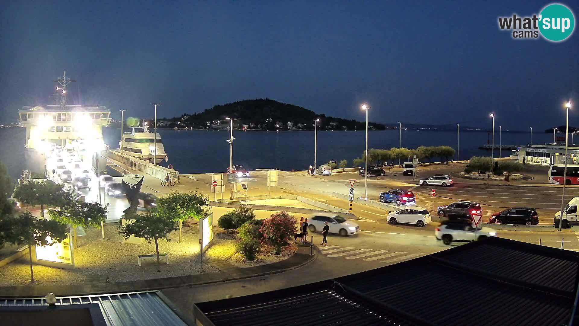 Cámara web UGLJAN – Transportar de Preko a Zadar
