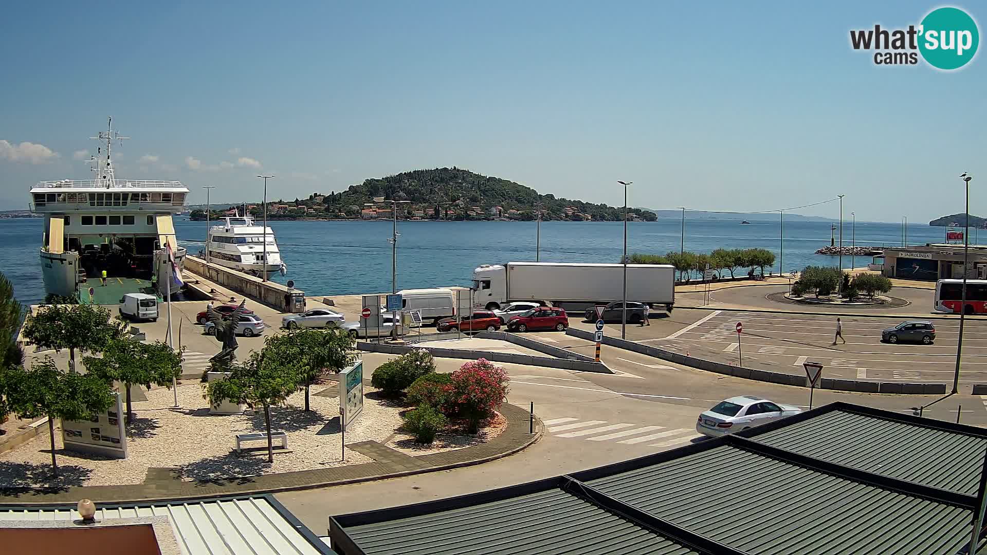 Web cam UGLJAN – Ferry de Preko à Zadar