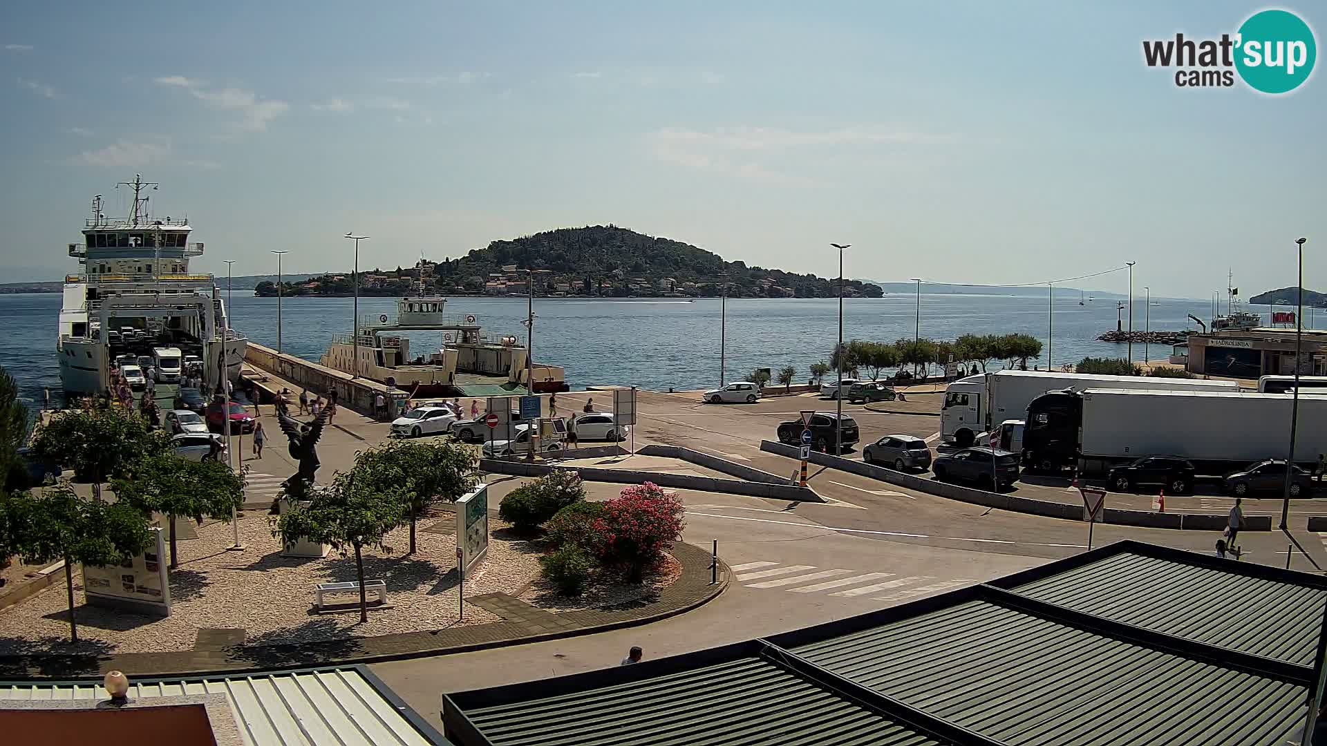 Web cam UGLJAN – Ferry de Preko à Zadar