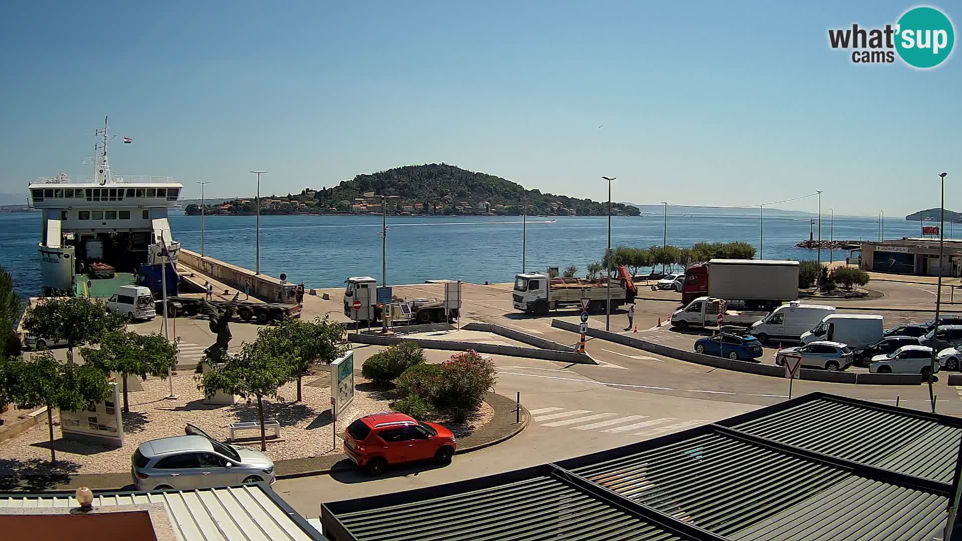 Web cam UGLJAN – Ferry de Preko à Zadar