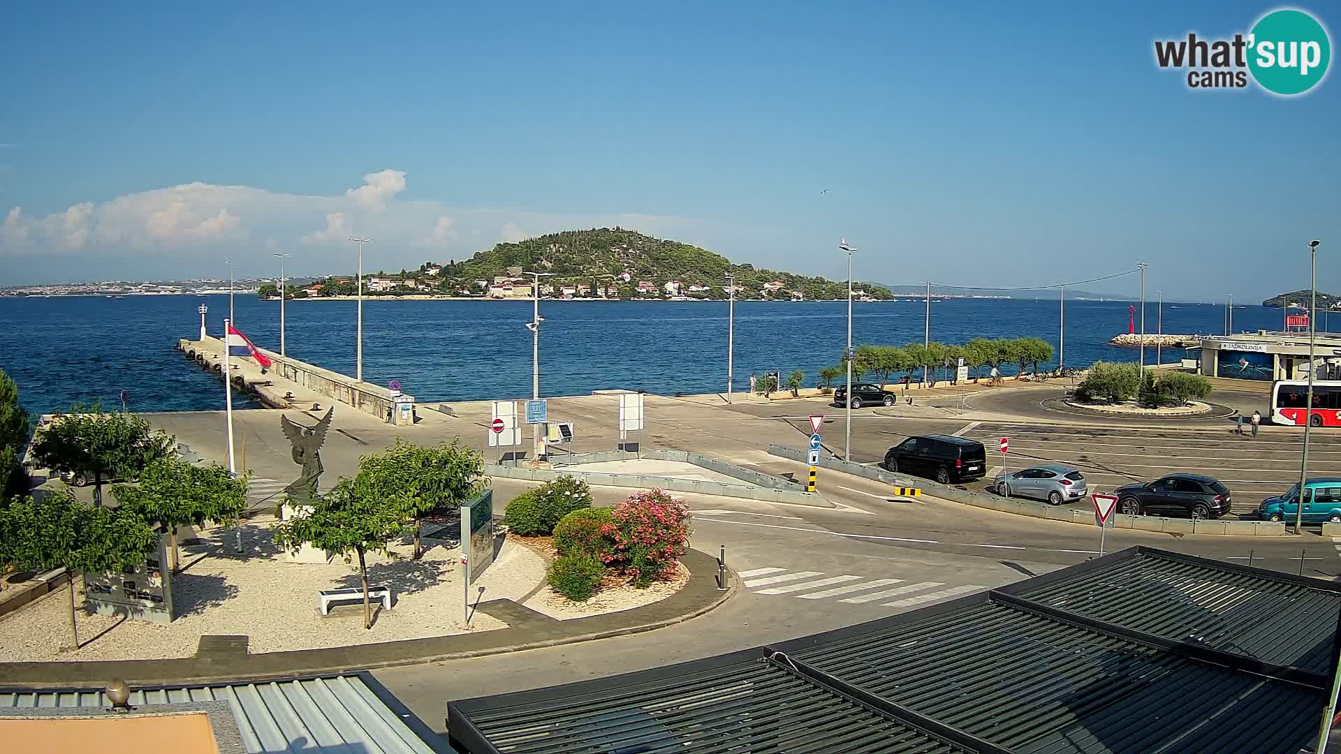 Cámara web UGLJAN – Transportar de Preko a Zadar