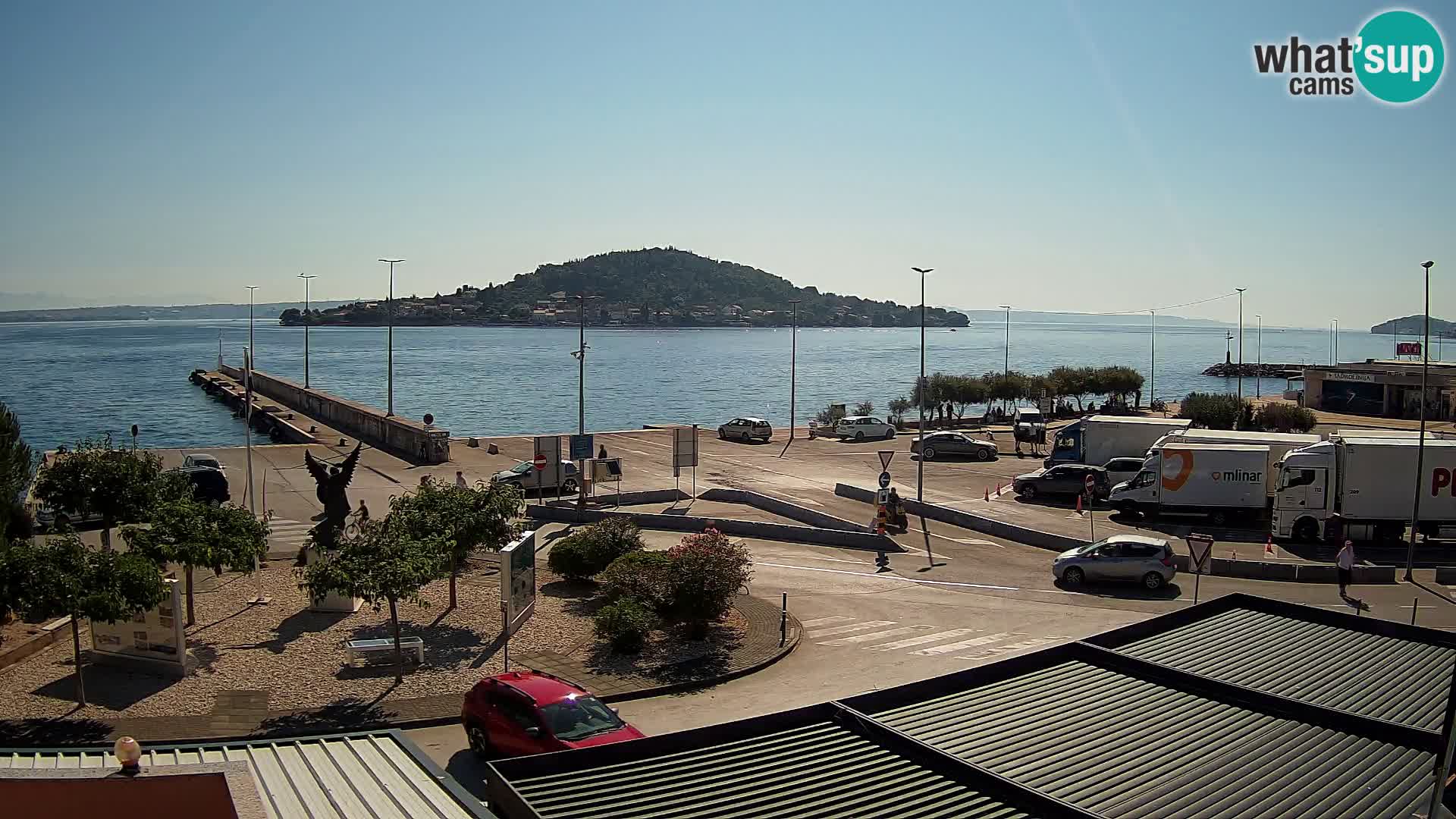 Web cam UGLJAN – Ferry de Preko à Zadar