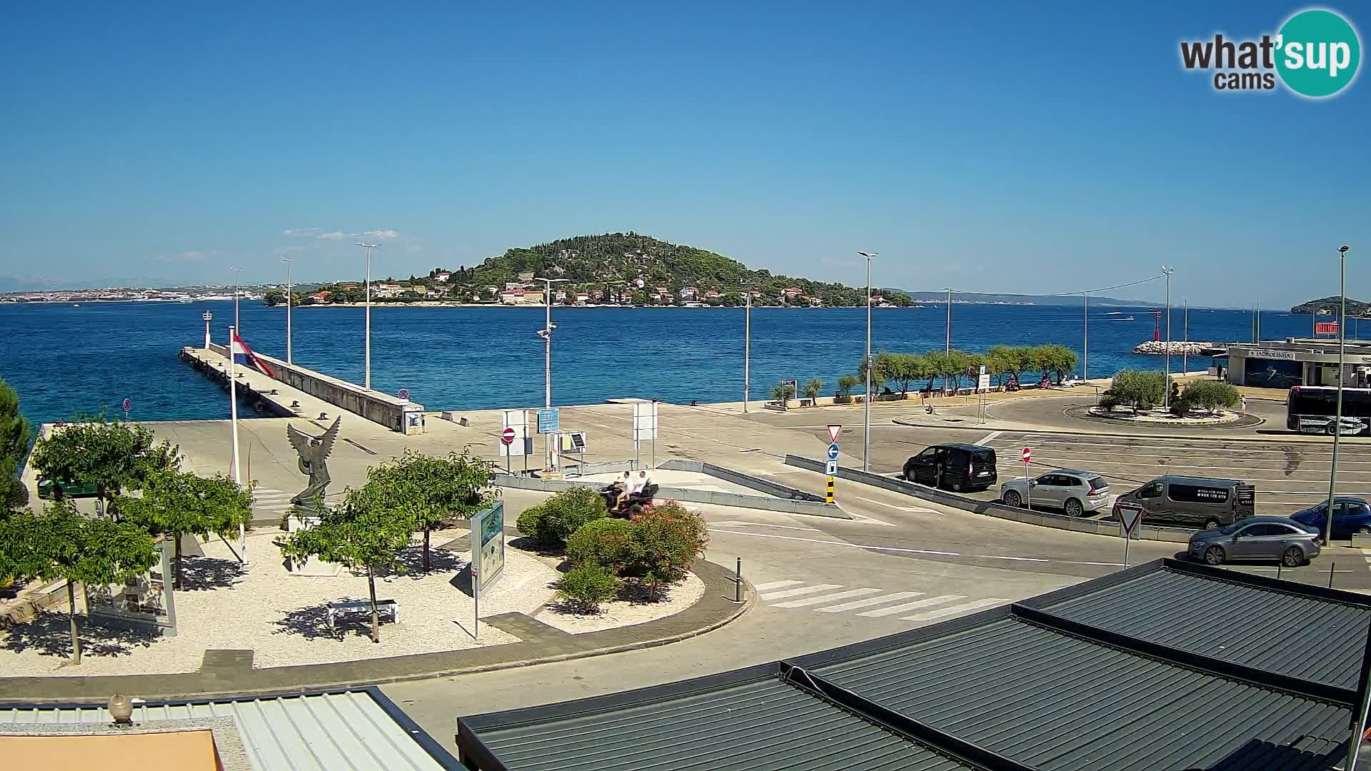 Webcam Ugljan – Preko Ferry to Zadar