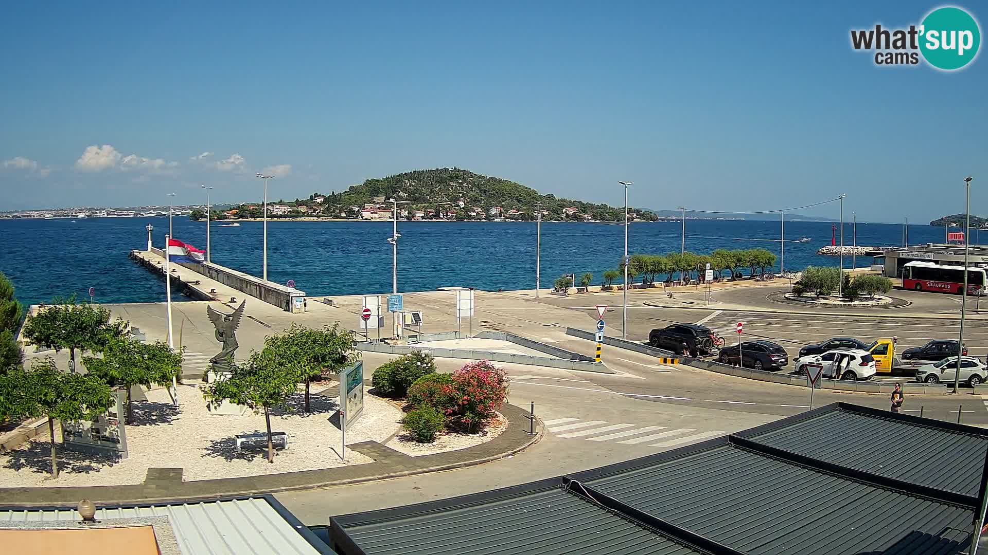 UGLJAN Webcam – Preko-Fähre nach Zadar
