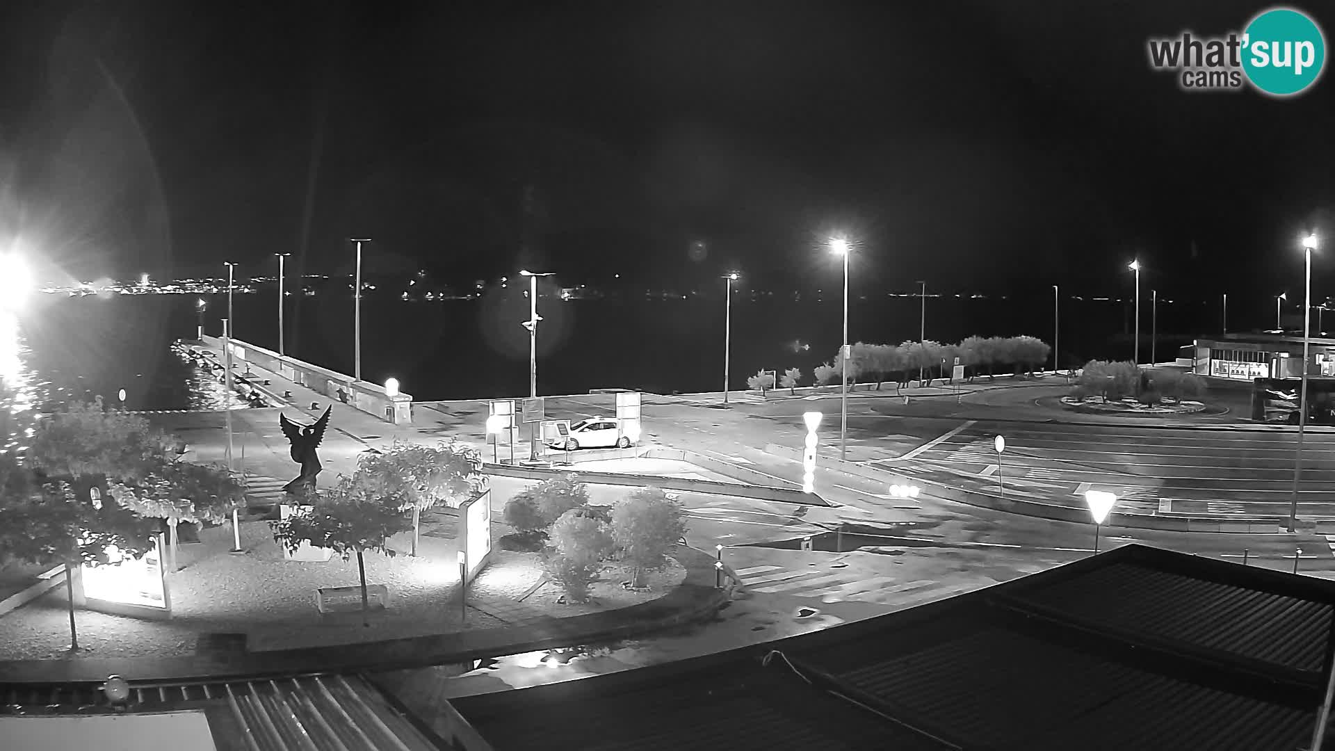 Webcam Ugliano – terminal traghetto da Preko a Zara