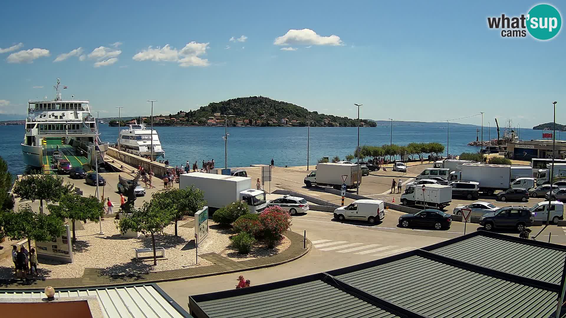 UGLJAN Webcam – Preko-Fähre nach Zadar