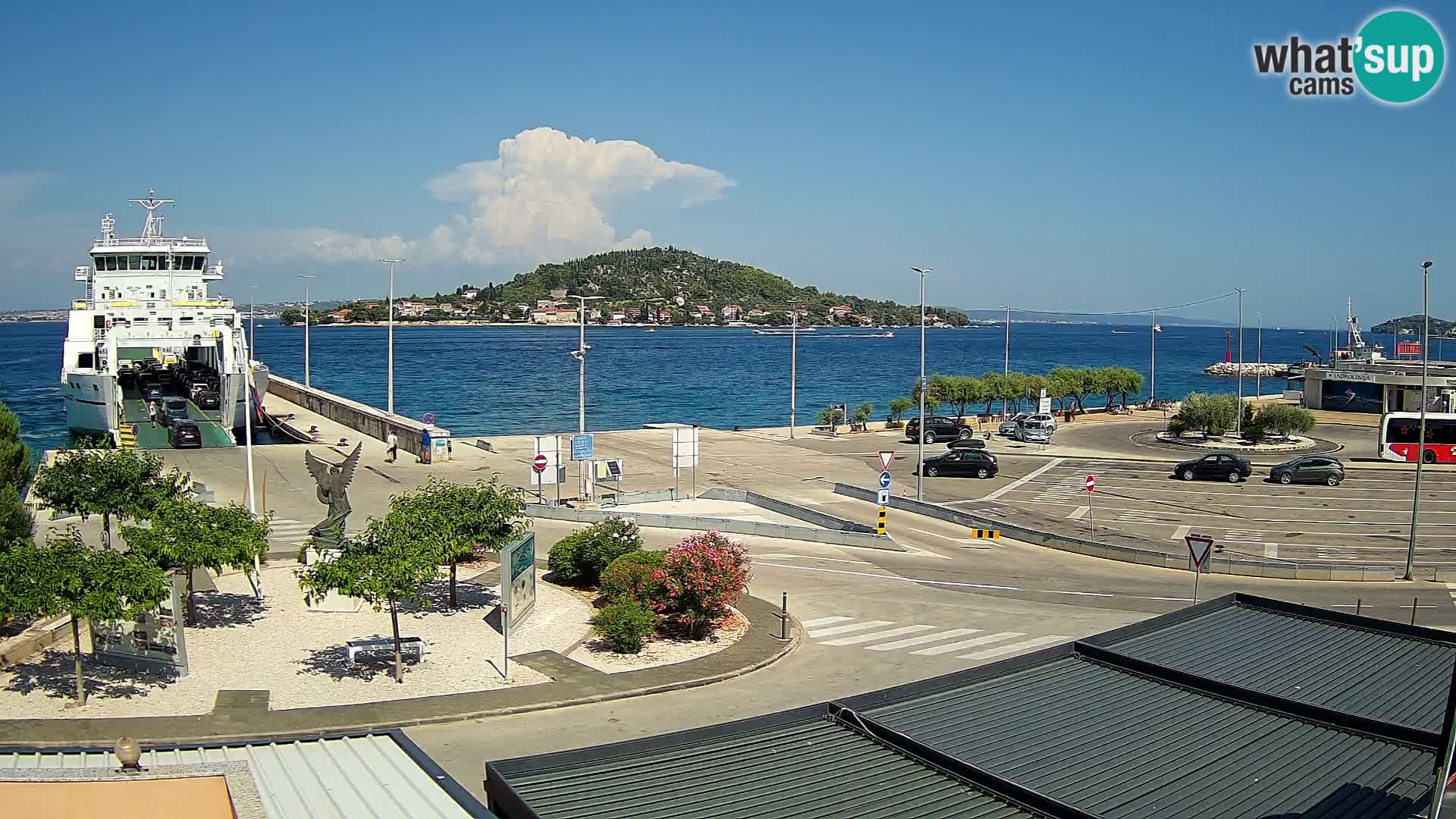 Web cam UGLJAN – Ferry de Preko à Zadar