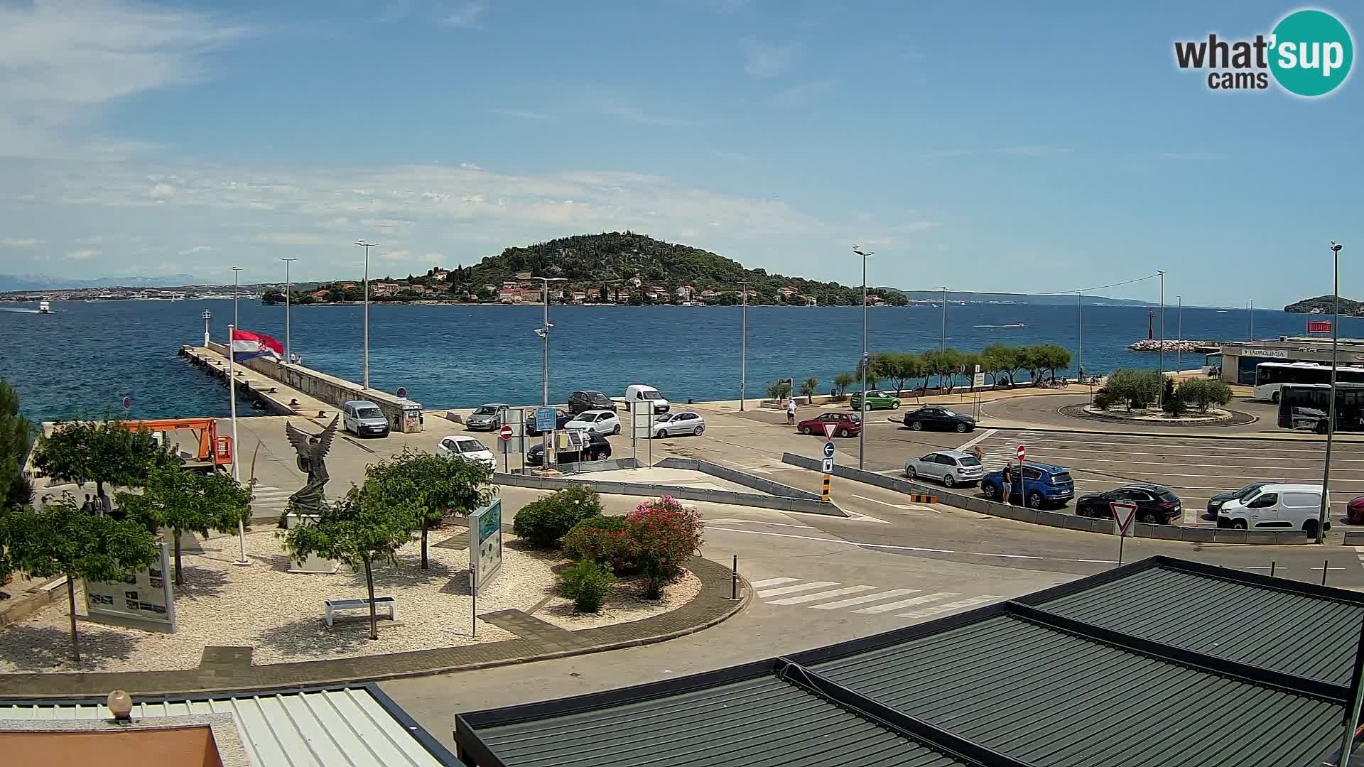 Cámara web UGLJAN – Transportar de Preko a Zadar
