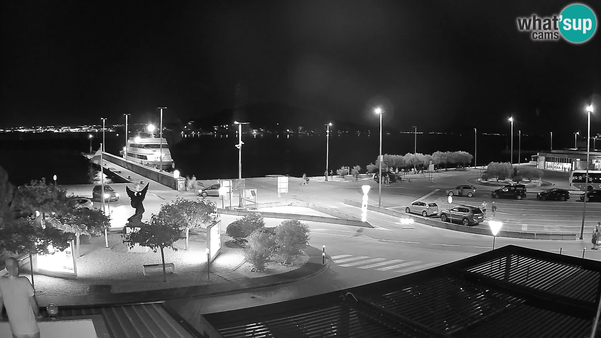 Webcam Ugliano – terminal traghetto da Preko a Zara