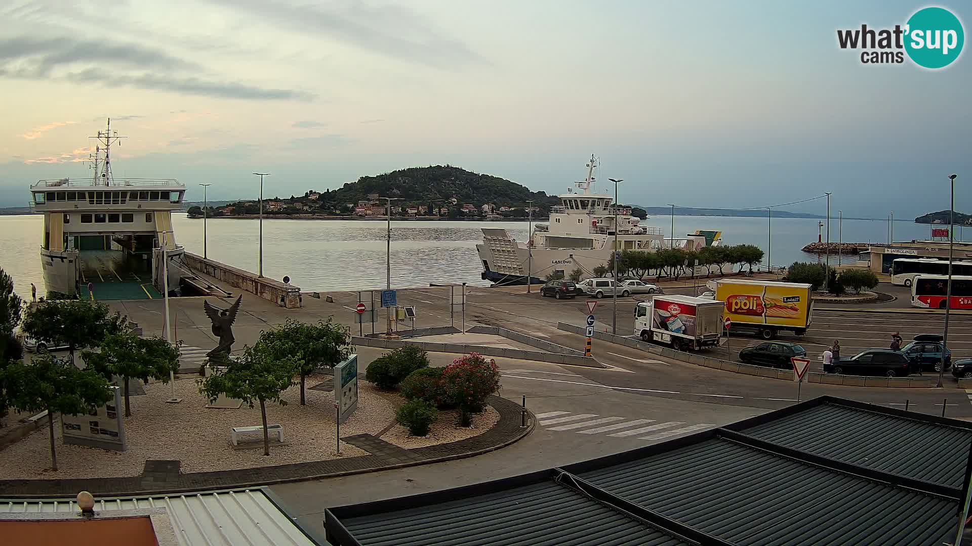 Web cam UGLJAN – Ferry de Preko à Zadar