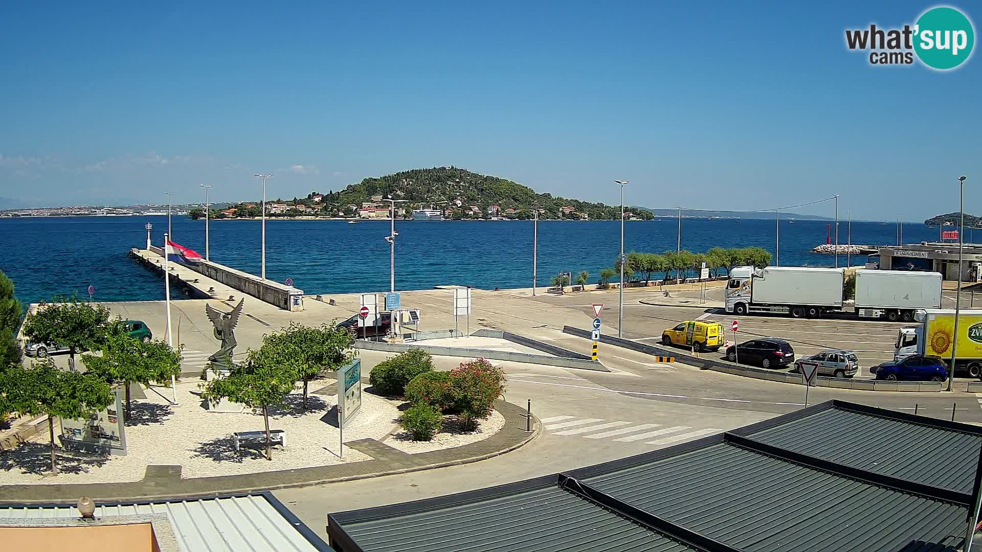UGLJAN Webcam – Preko-Fähre nach Zadar
