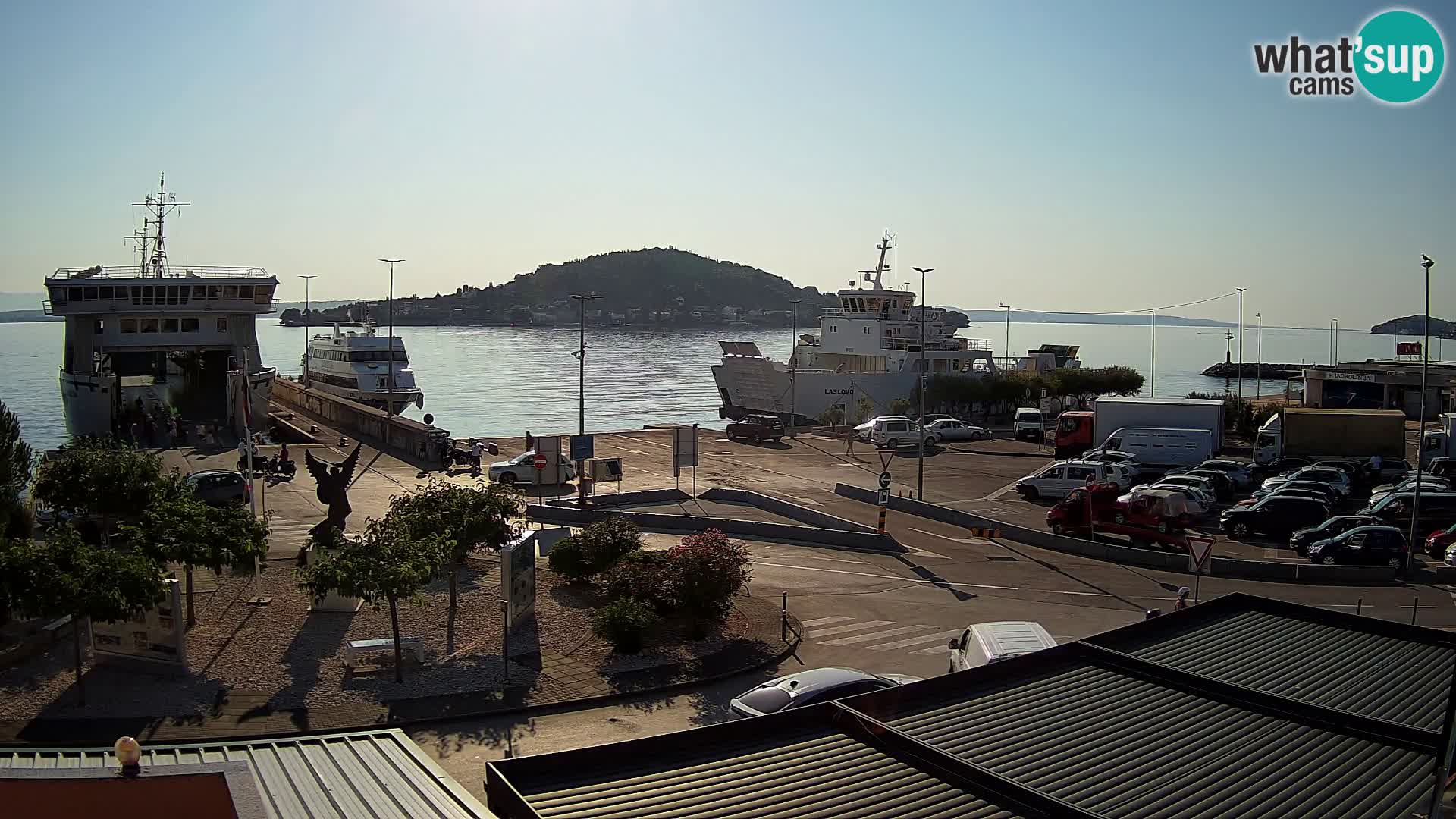 Webcam Ugljan – Preko Ferry to Zadar