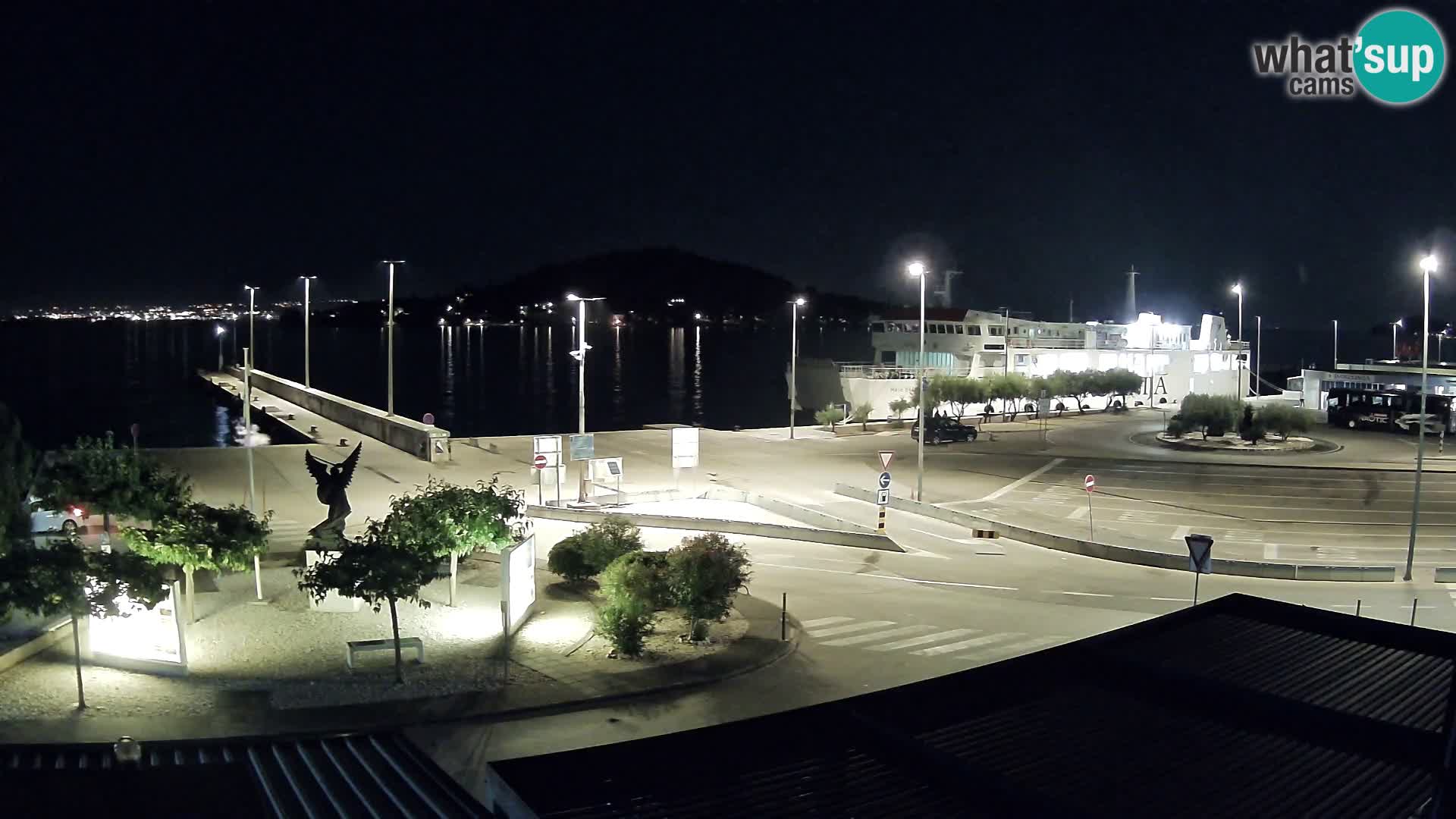 Webcam Ugliano – terminal traghetto da Preko a Zara