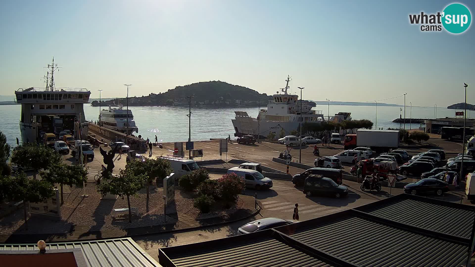UGLJAN Webcam – Preko-Fähre nach Zadar