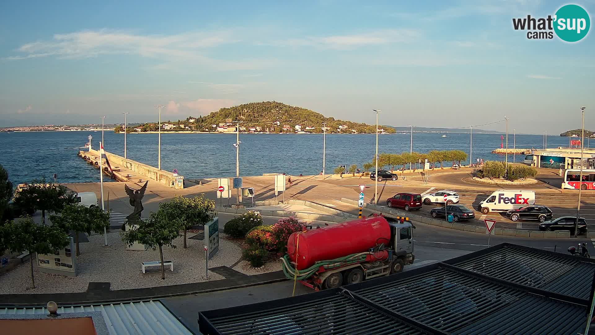 UGLJAN Webcam – Preko-Fähre nach Zadar
