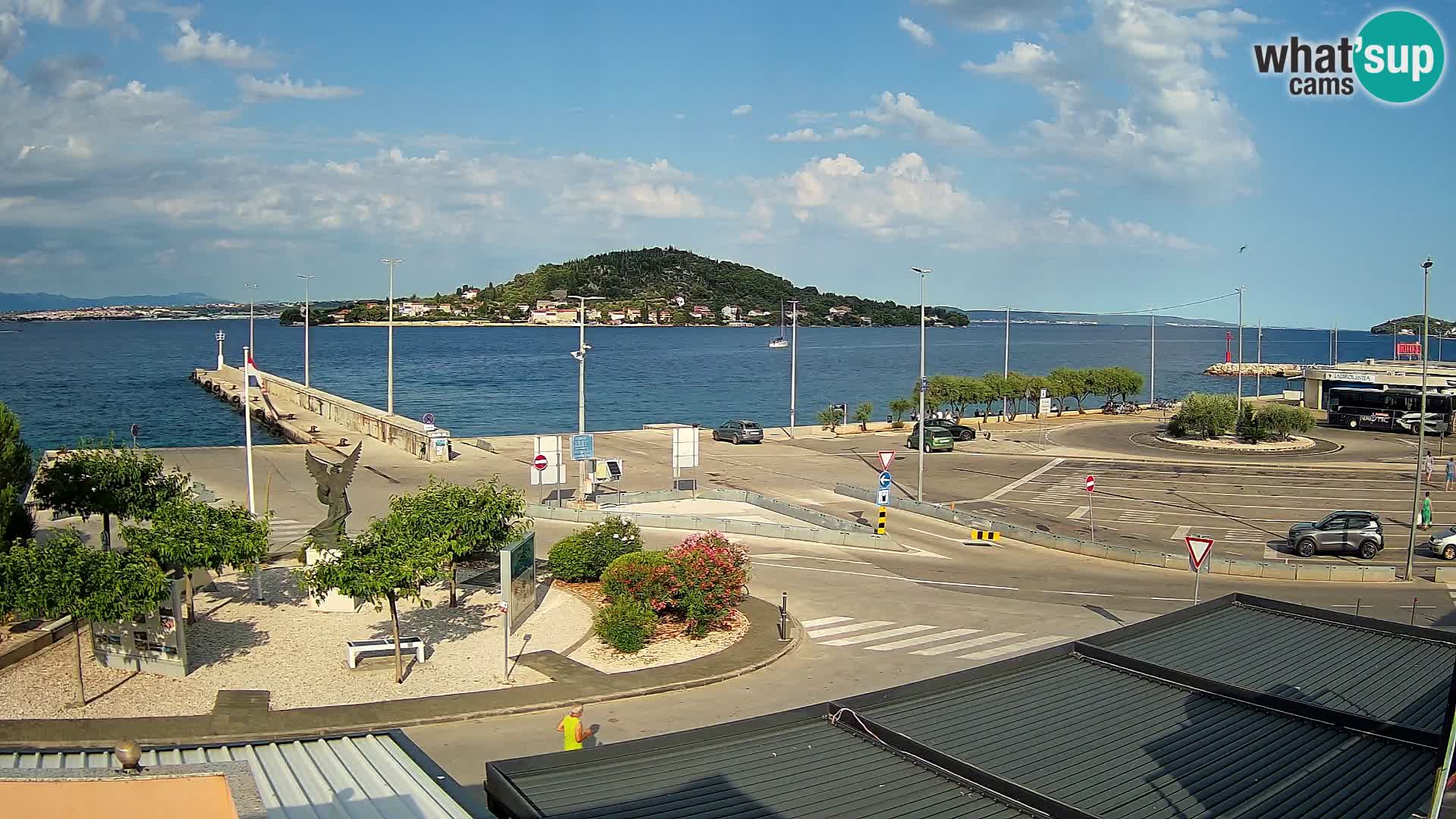 Web cam UGLJAN – Ferry de Preko à Zadar
