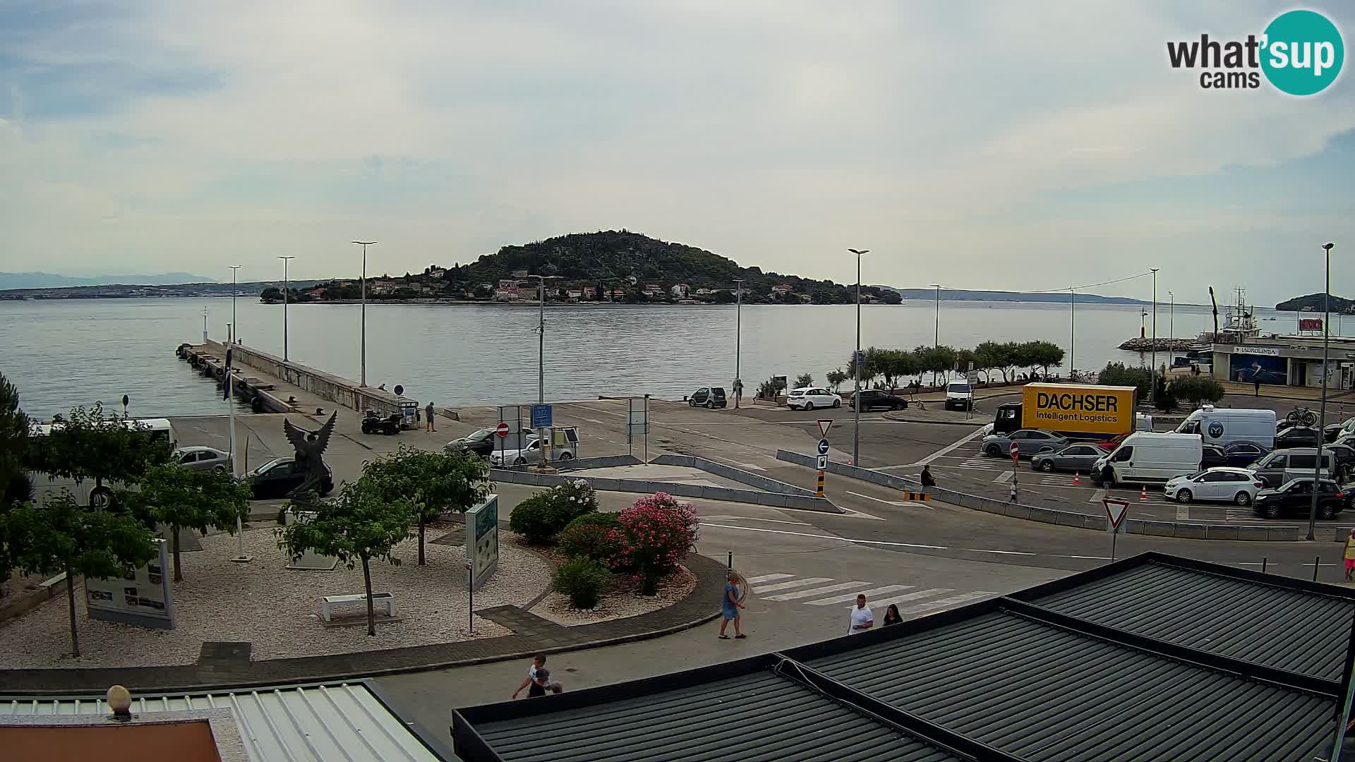 Webcam Ugliano – terminal traghetto da Preko a Zara