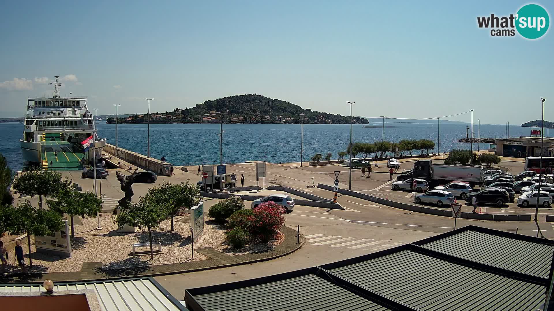 Web cam UGLJAN – Ferry de Preko à Zadar
