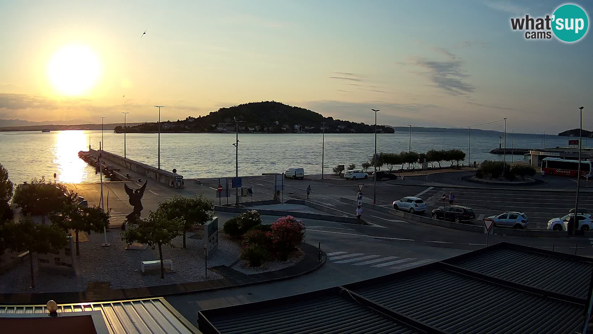 Webcam Ugljan – Preko Ferry to Zadar