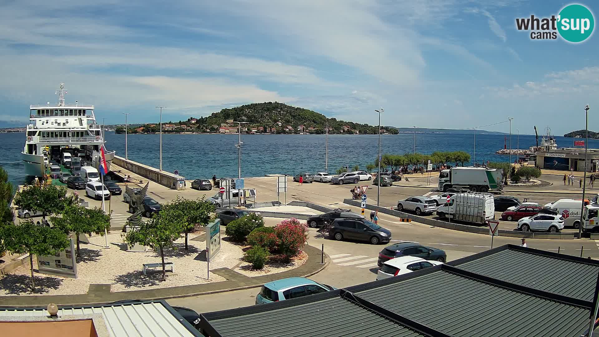 UGLJAN Webcam – Preko-Fähre nach Zadar