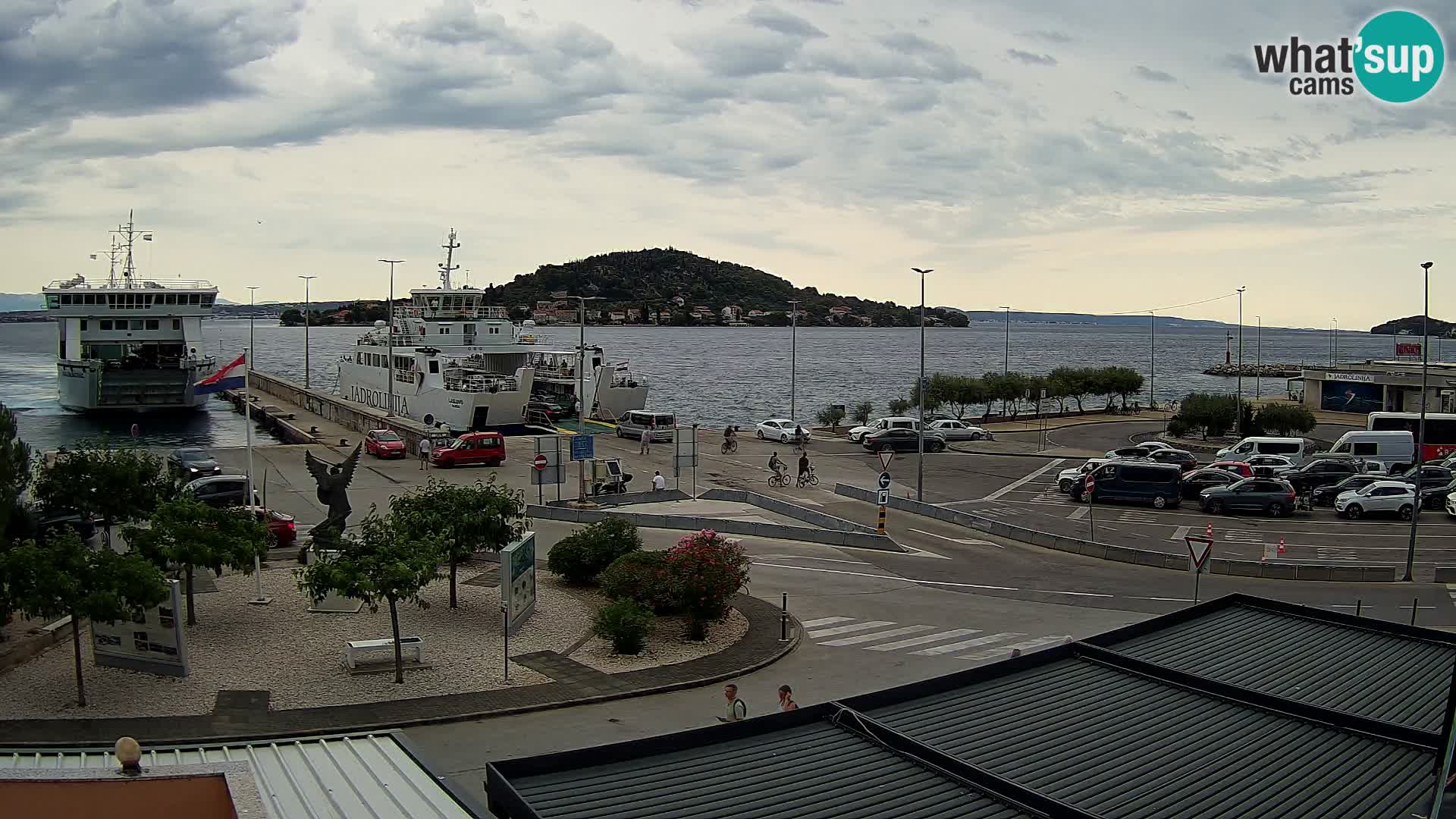UGLJAN Webcam – Preko-Fähre nach Zadar