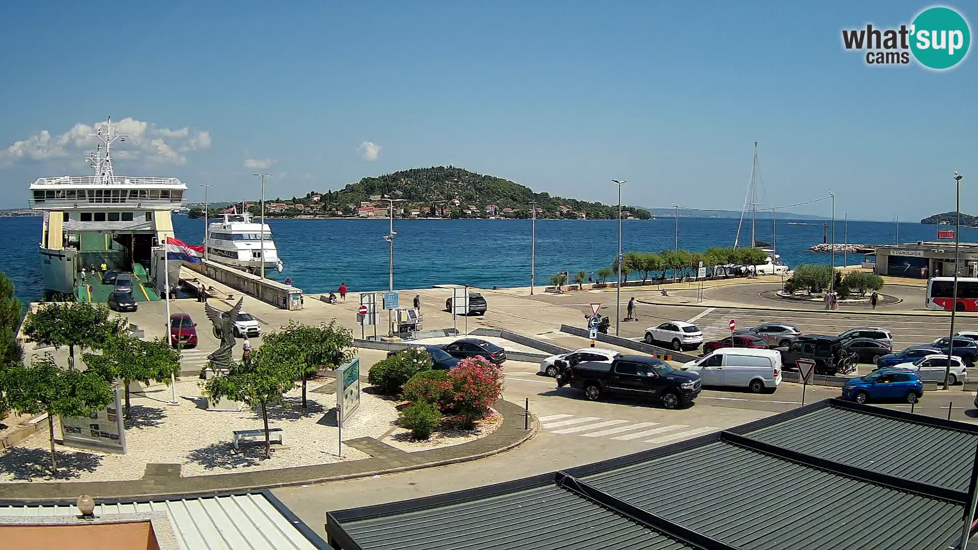 Web cam UGLJAN – Ferry de Preko à Zadar