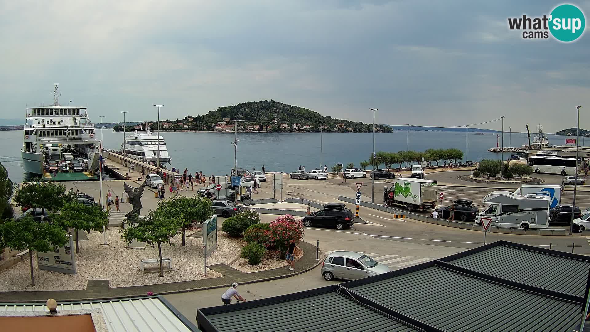 Web cam UGLJAN – Ferry de Preko à Zadar
