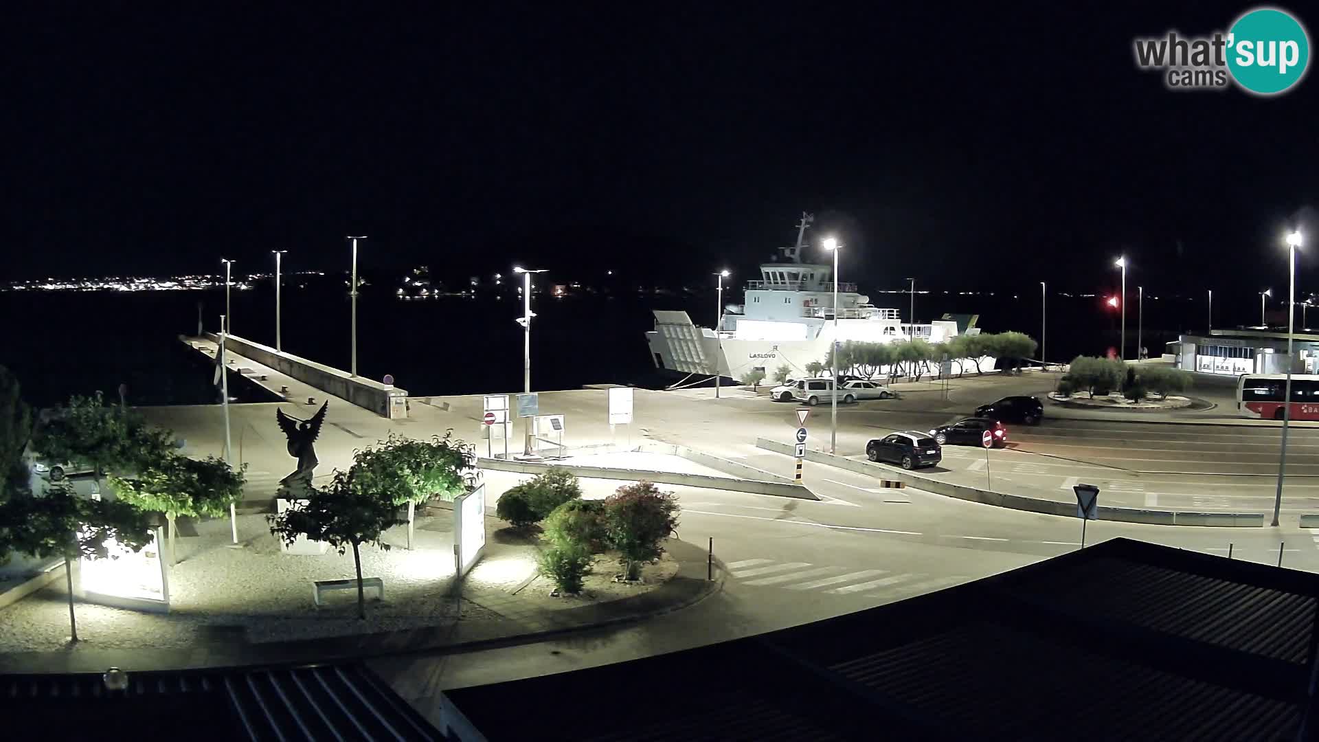 Webcam Ugliano – terminal traghetto da Preko a Zara